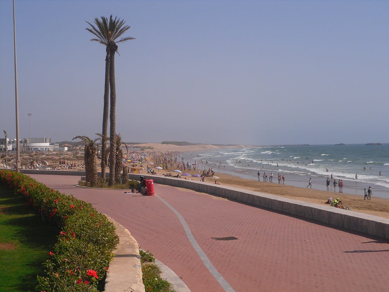 Agadir beach and promenade